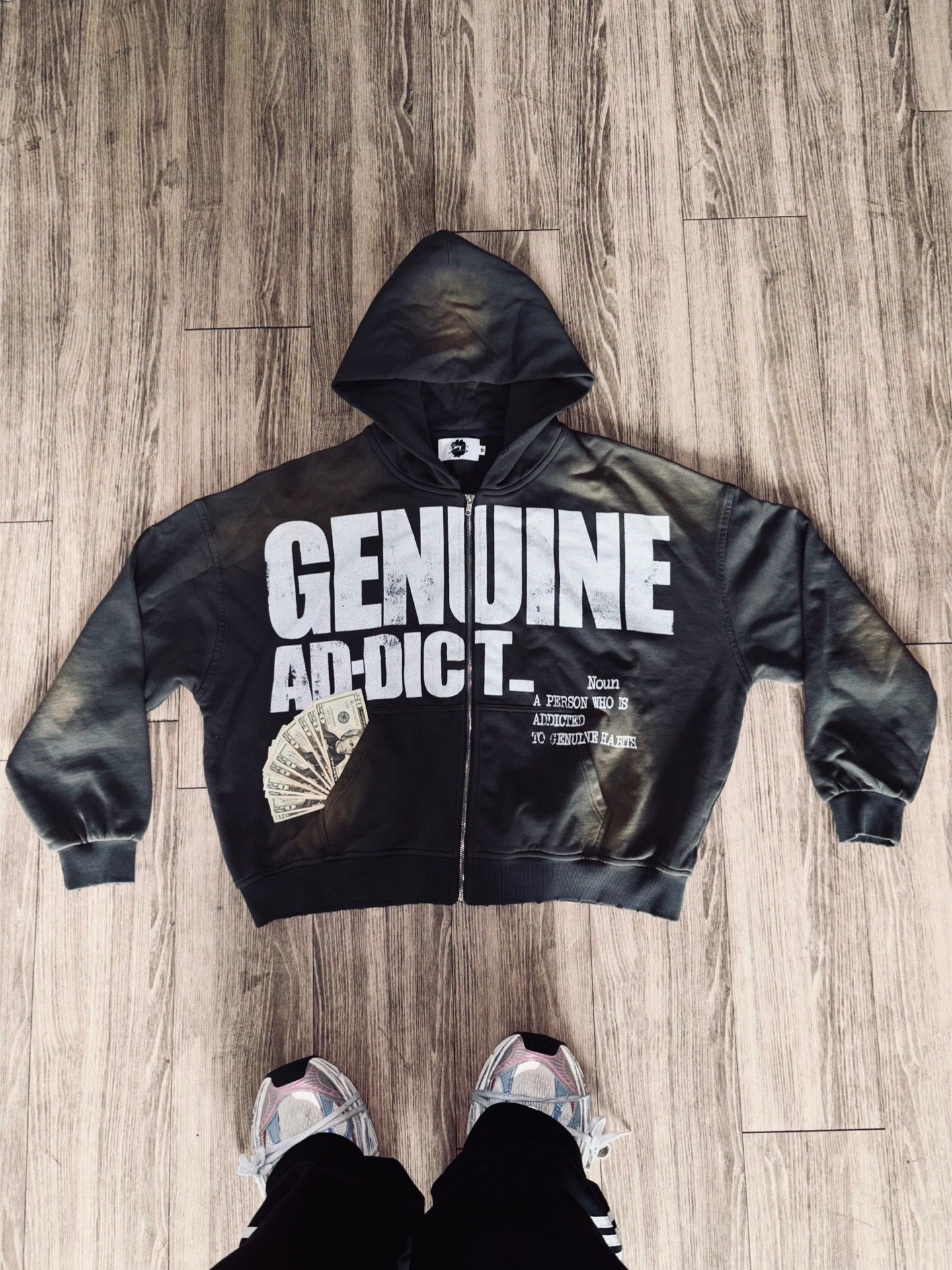 Genuine Ad-dict zip up