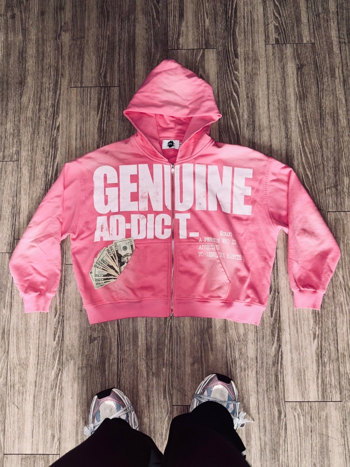 Genuine Ad-dict zip up