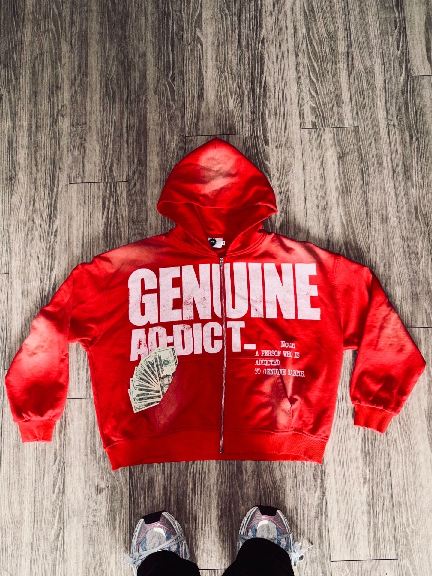 Genuine Ad-dict zip up