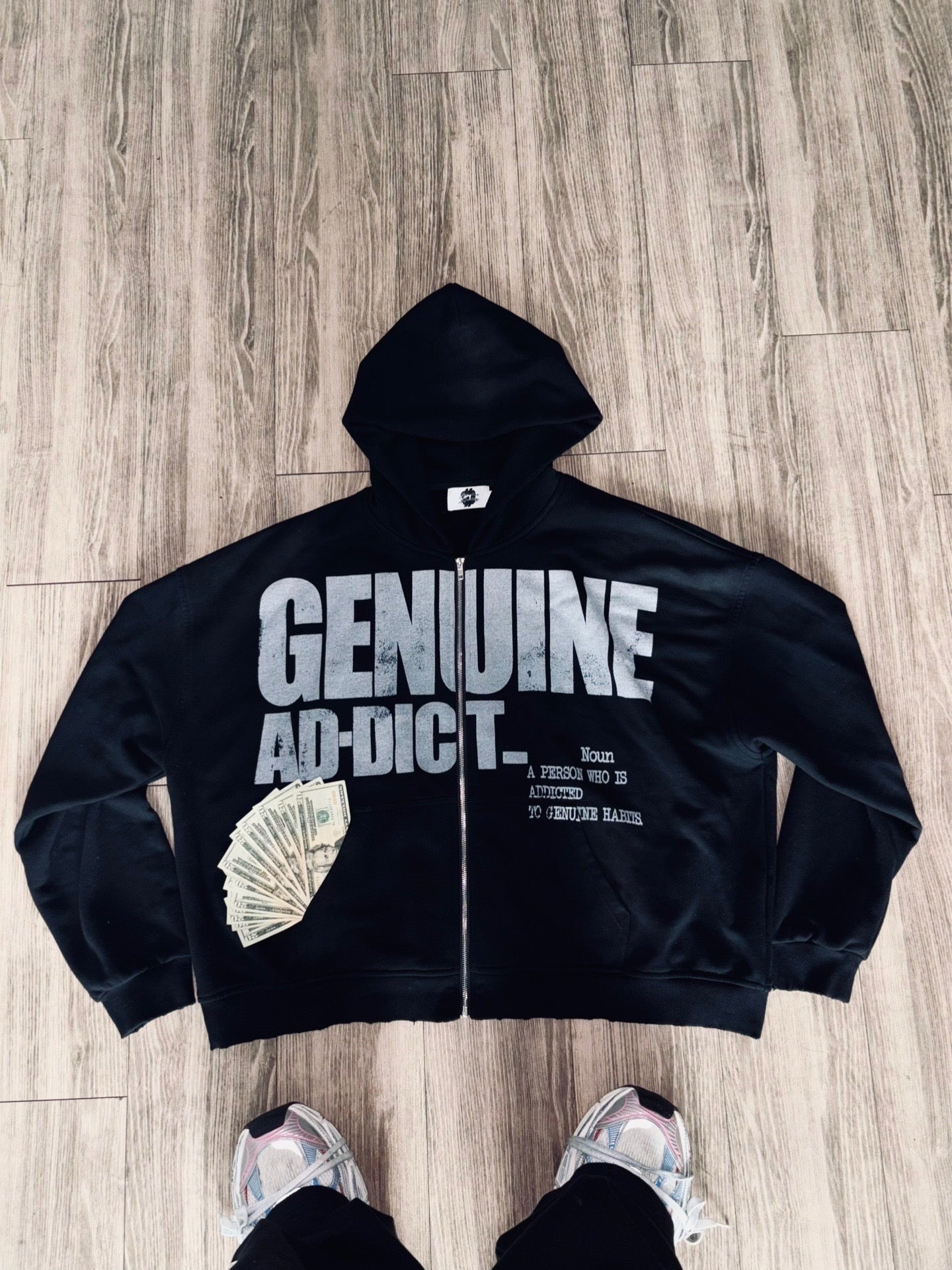 Genuine Ad-dict zip up