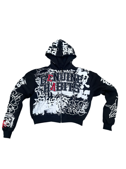 G-way Graffiti zip up