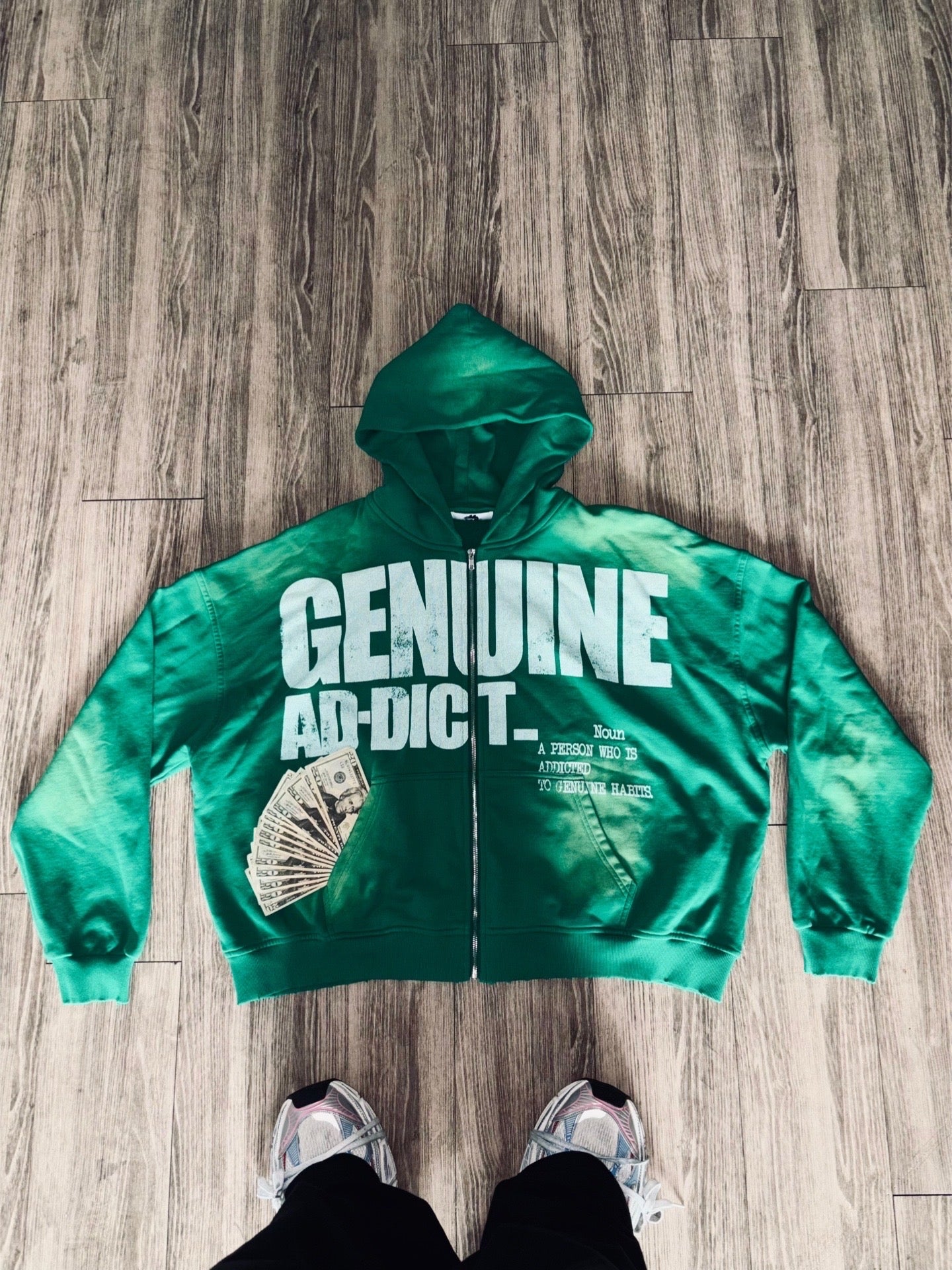 Genuine Ad-dict zip up